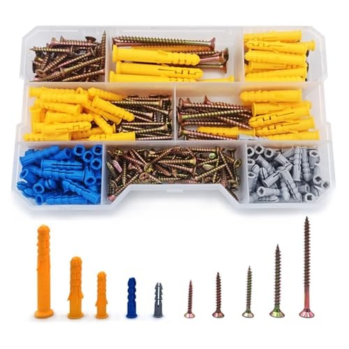 290pcs drywall anchor - 290pcs,